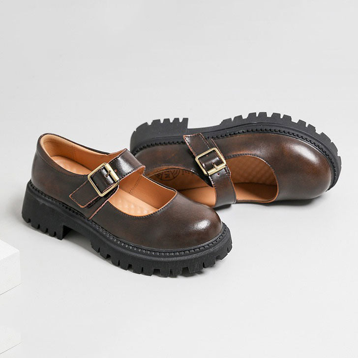 Preppy Aesthetic Platform Sandals boogzel apparel
