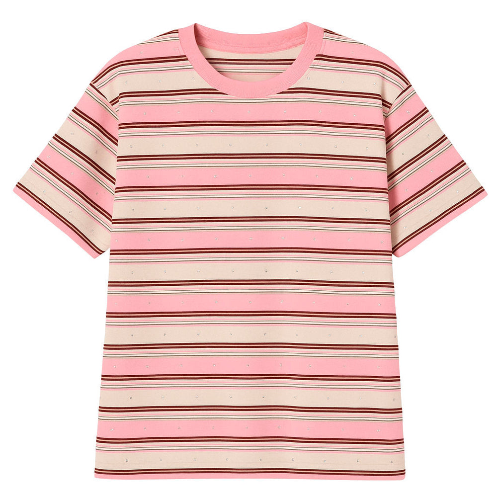 Pink-Stripe-T-Shirt