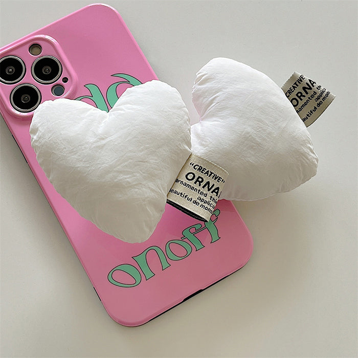 puffy heart iphone case boogzel apparel