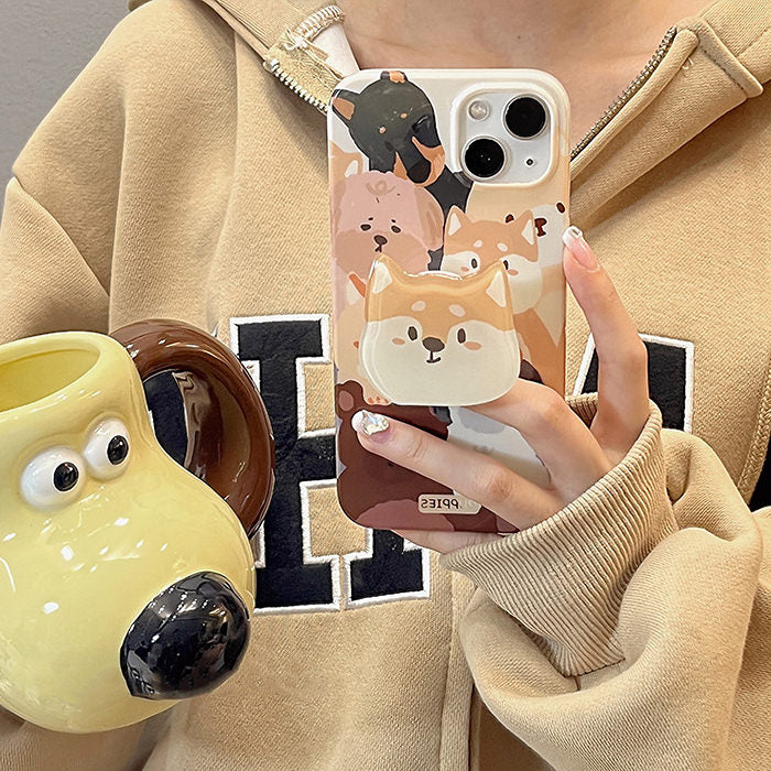 puppies iphone case boogzel apparel