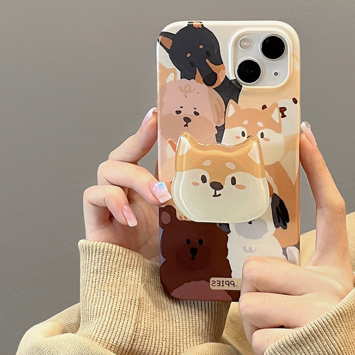 puppies iphone case boogzel apparel