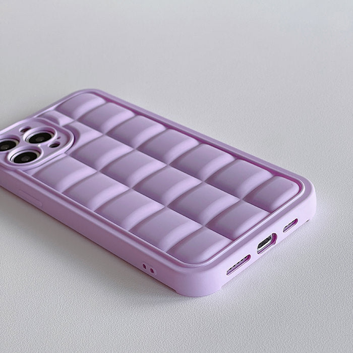 purple plaid iphone case boogzel apparel
