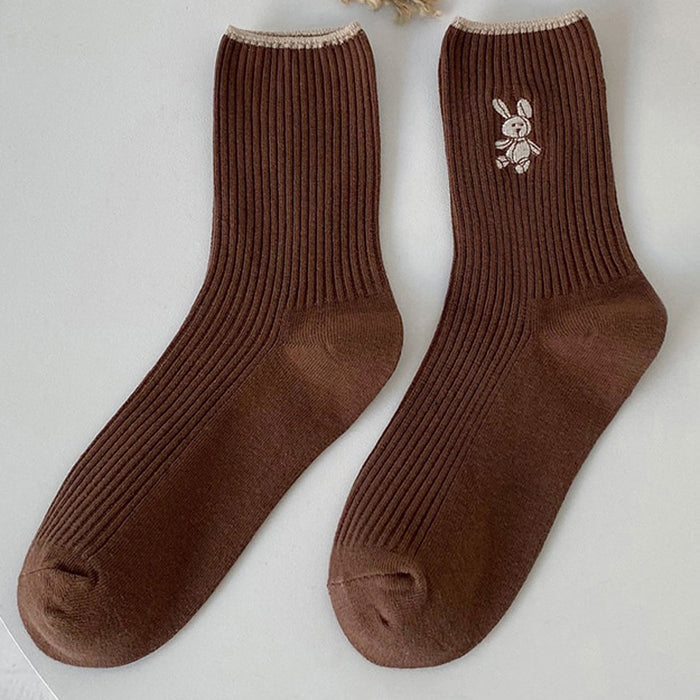 rabbit ribbed socks boogzel apparel