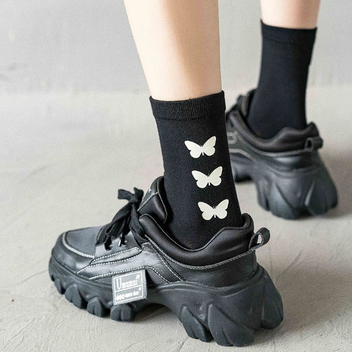 grunge aesthetic socks boogzel apparel