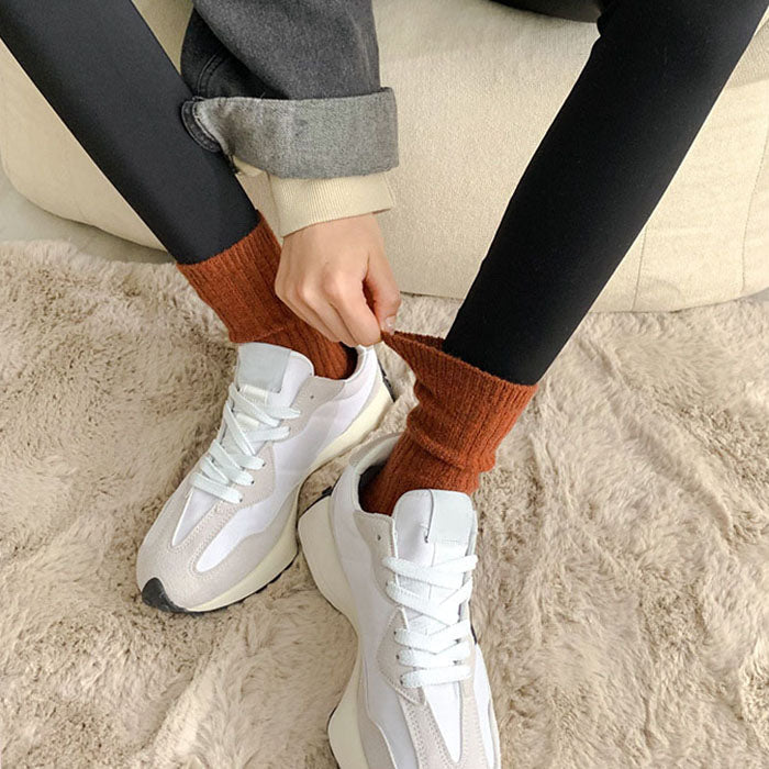ribbed wool socks boogzel apparel