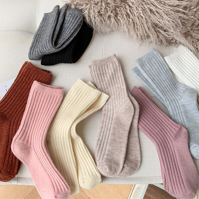 ribbed wool socks boogzel apparel