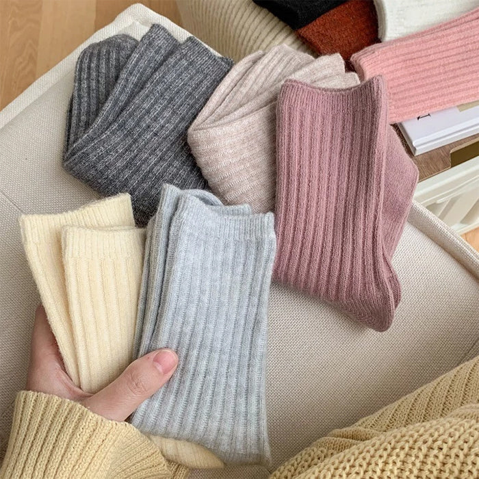 ribbed wool socks boogzel apparel