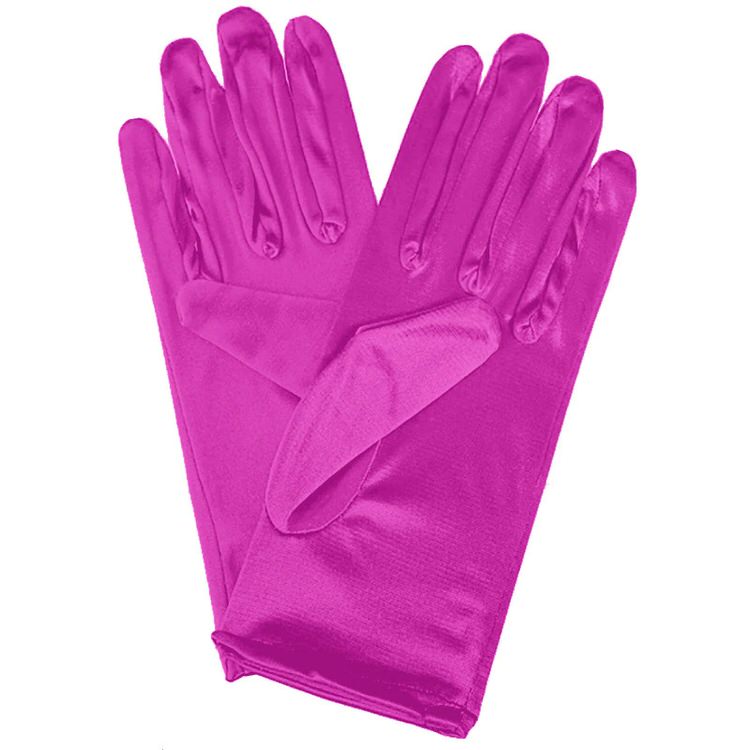 Rich Girl Satin Gloves