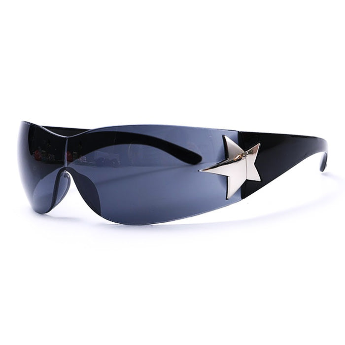 y2k black sunglasses boogzel apparel