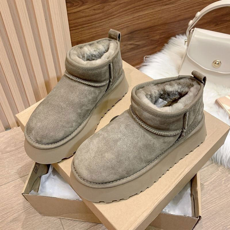 Platform Sheepskin Boot boogzel apparel