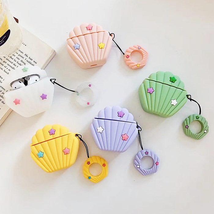 aesthetic shell airpods case boogzel apparel