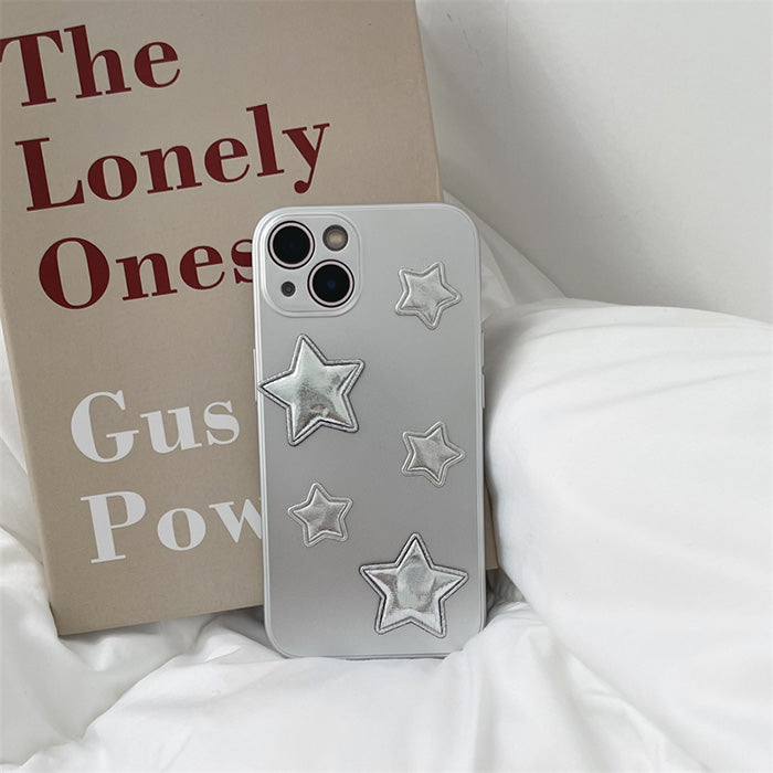 silver star iphone case boogzel apparel