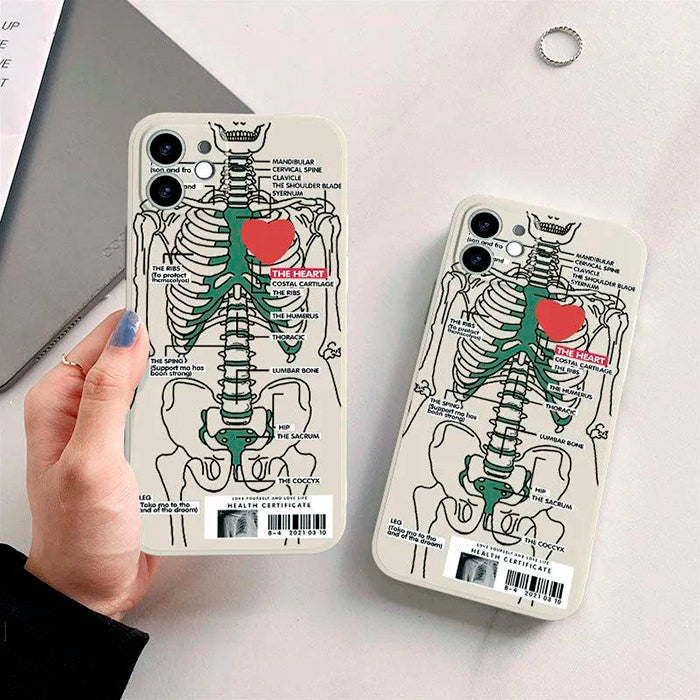 skeleton iphone case boogzel apparel
