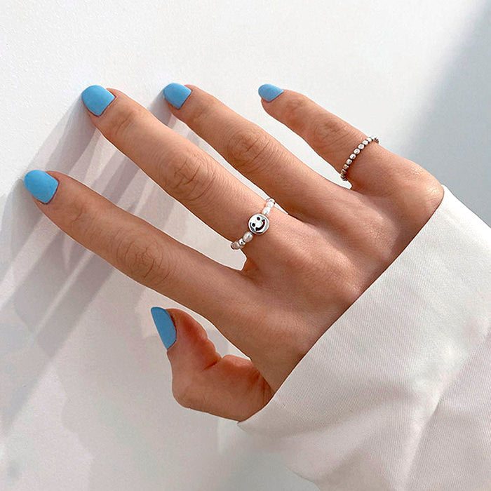 smile pearl ring boogzel apparel