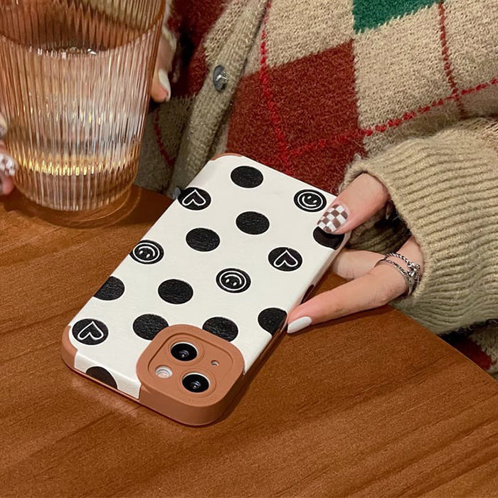dot print iphone case boogzel apparel