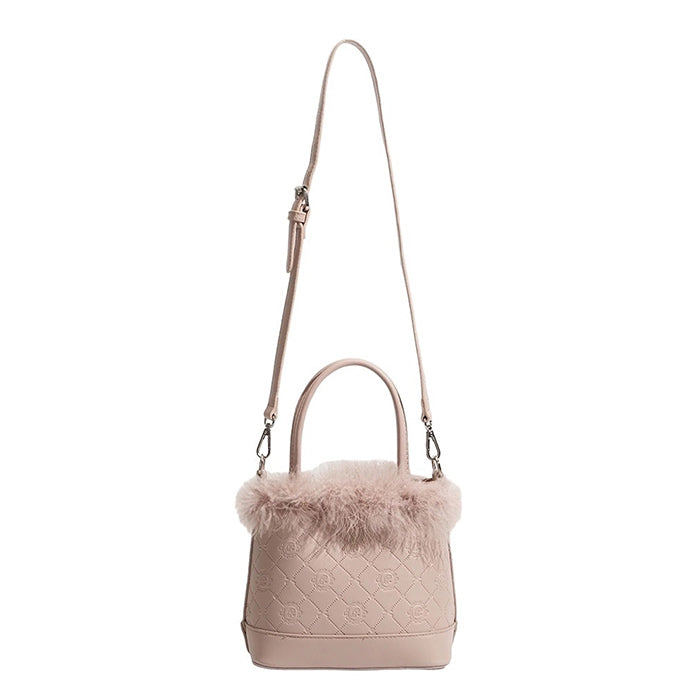 fuzzy shoulder bag boogzel apparel