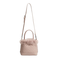 fuzzy shoulder bag boogzel apparel