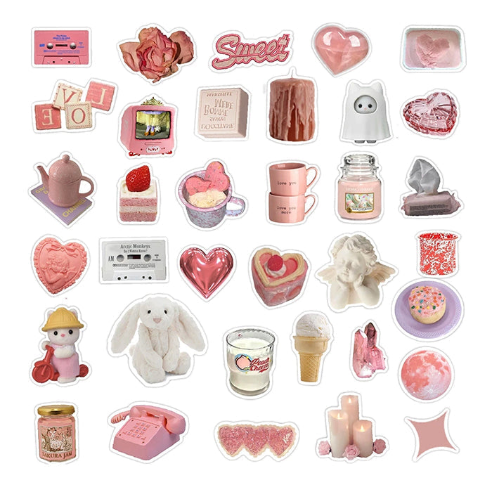 pastel aesthetic sticker pack boogzel apparel