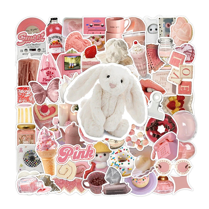 soft aesthetic sticker pack boogzel apparel