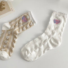 soft girl aesthetic socks boogzel apparel