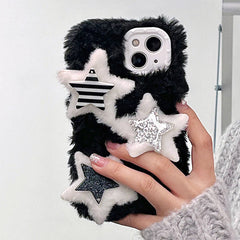star fluffy iphone case boogzel apparel