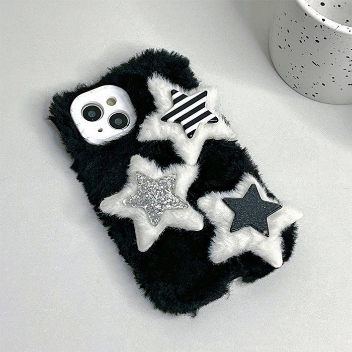 aesthetic fluffy iphone case boogzel apparel