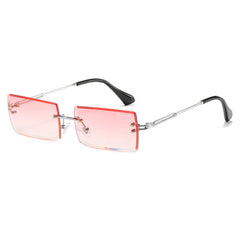 y2k rimless sunglasses boogzel apparel