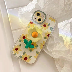 aesthetic sunflower iphone case boogzel apparel