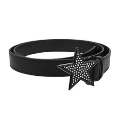 star Y2K Rhinestone Belt boogzel clothing