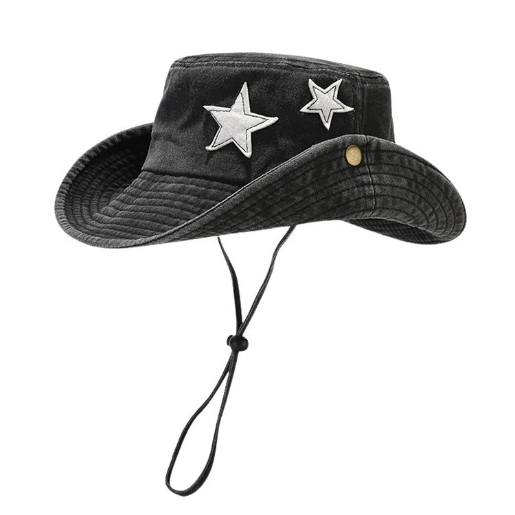  Y2K star Fisherman Hat boogzel clothing