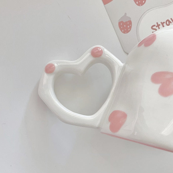 heart ceramic cup boogzel apparel