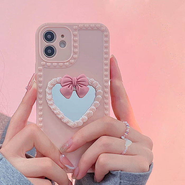 pink heart iphone case shop