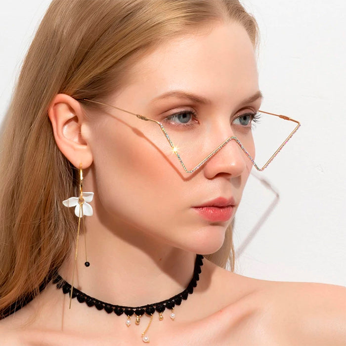 crystal half glasses boogzel apparel