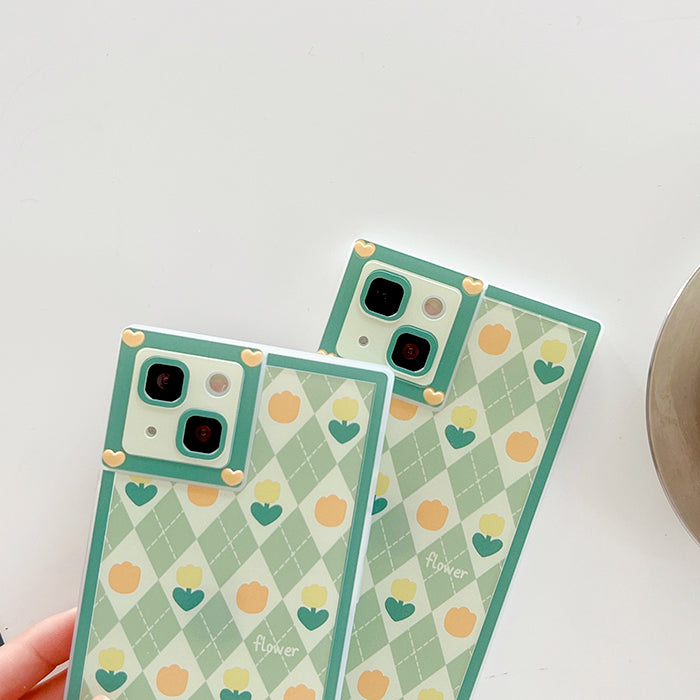 green argyle iphone case boogzel apparel