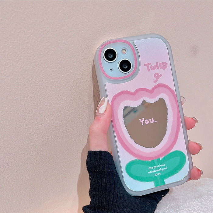 pink flower iphone case boogzel apparel