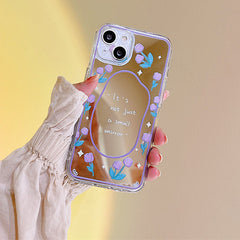 aesthetic flower iphone case boogzel apparel