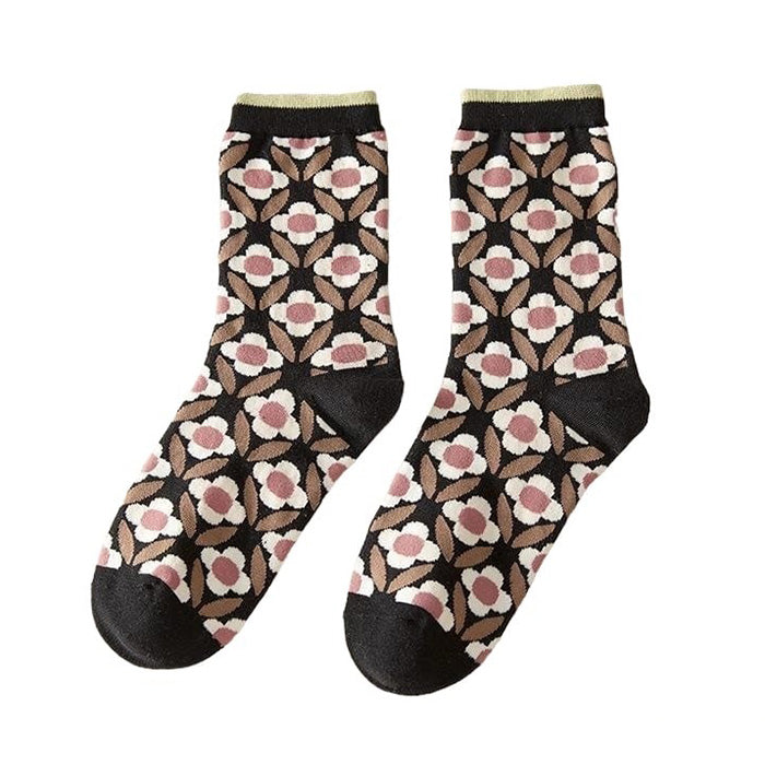 vintage floral socks boogzel apparel