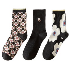 vintage floral socks boogzel apparel