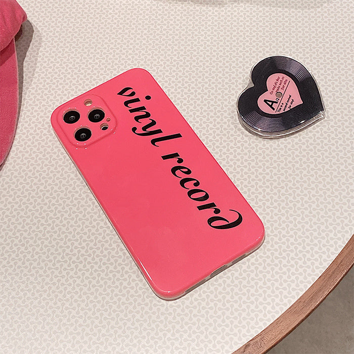 vinyl record iphone case boogzel apparel