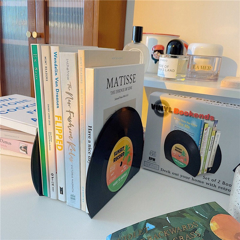 Vinyl Record Book Stand boogzel home decor
