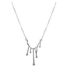 water drop aesthetic necklace boogzel apparel