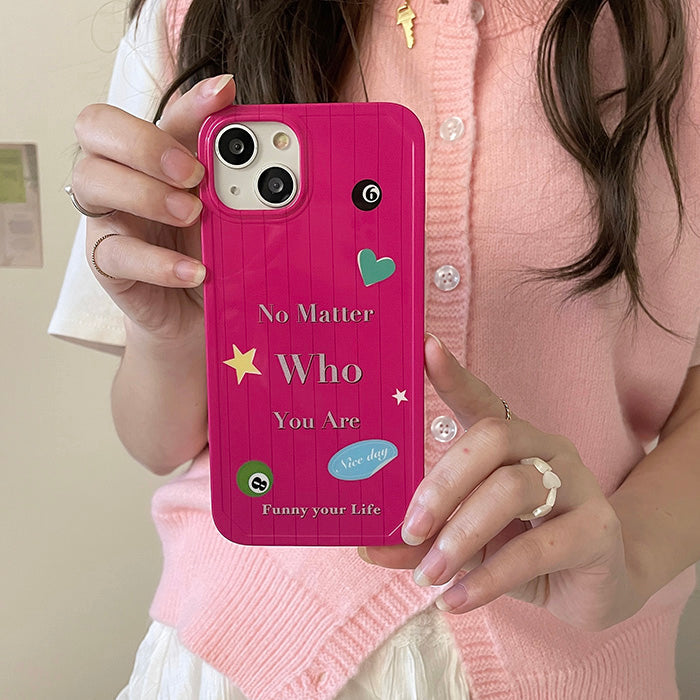 no matter iphone case boogzel apparel
