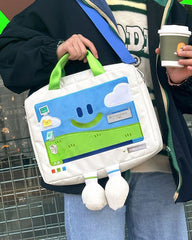 Windows XP Embroidery Handbag - Boogzel Clothing