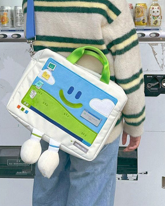 Windows 95 Embroidery Handbag - Boogzel Clothing