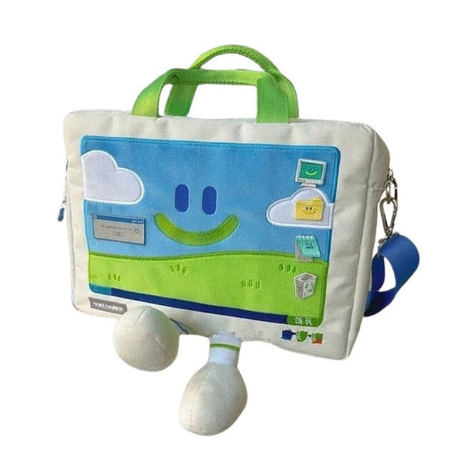 Windows 95 Embroidery Handbag - Boogzel Clothing