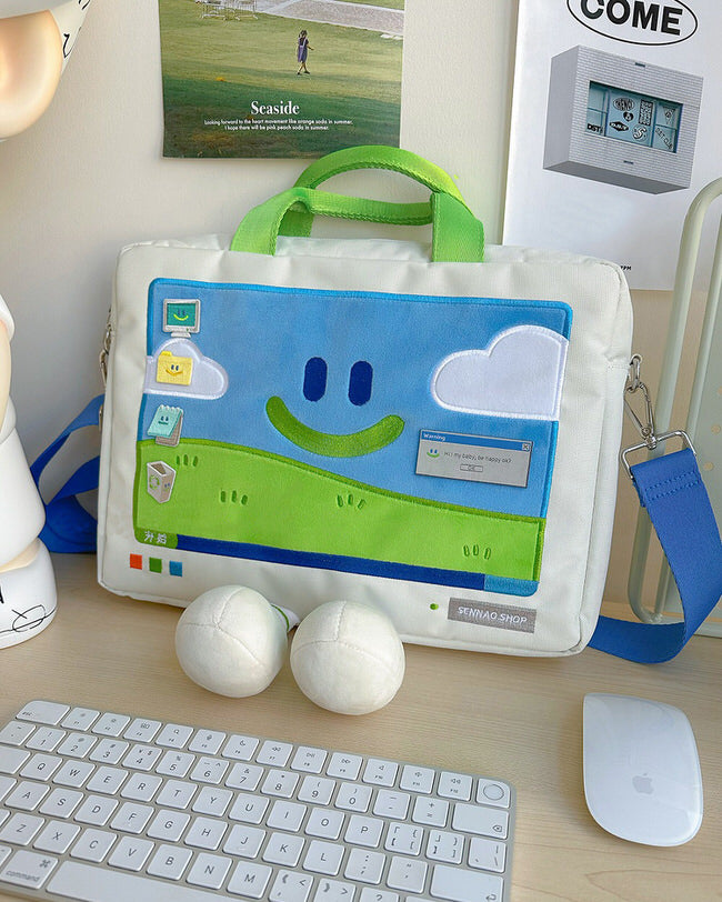 Windows 95 Embroidery Handbag - Boogzel Clothing