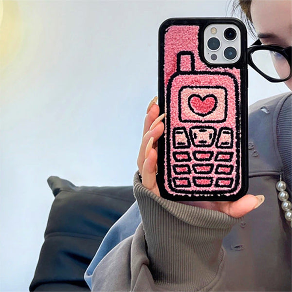 y2k pink aesthetic iphone case boogzel apparel