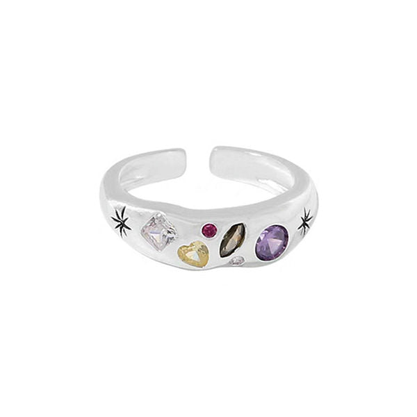 y2k rhinestone gem ring boogzel apparel