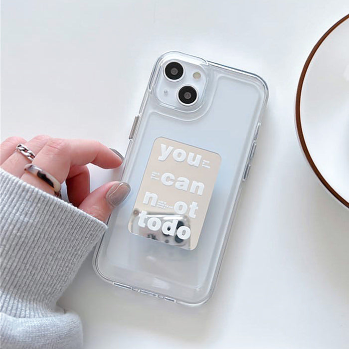 aesthetic mirror iphone case boogzel apparel