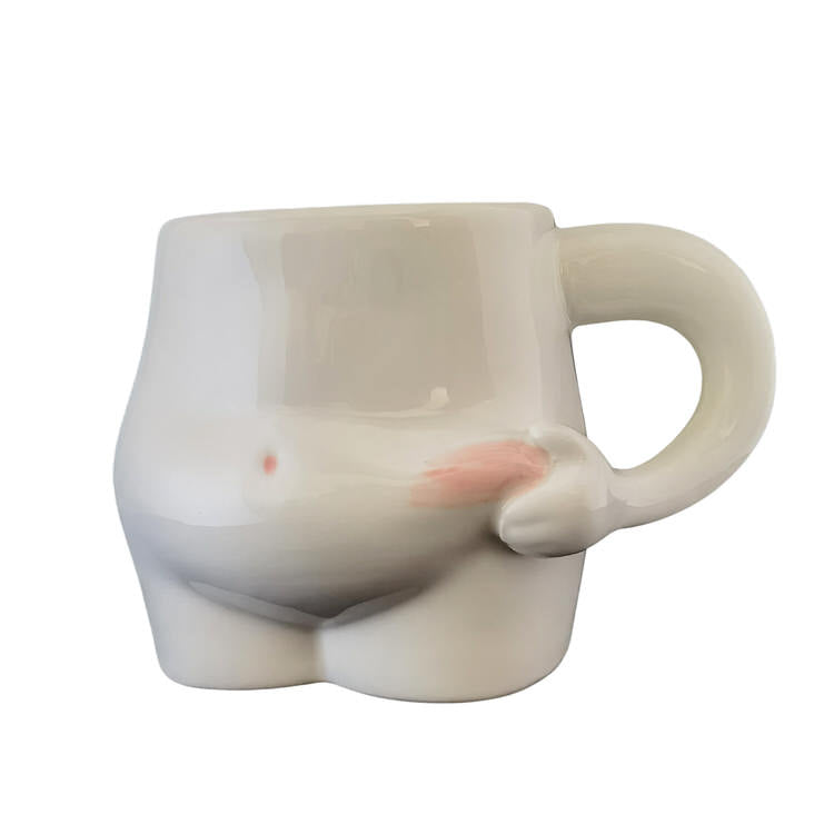 Yummy Tummy Ceramic Mug boogzel apparel